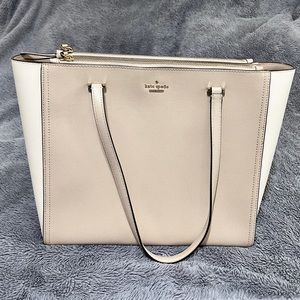 Kate Spade Tote beige neutral color great condition